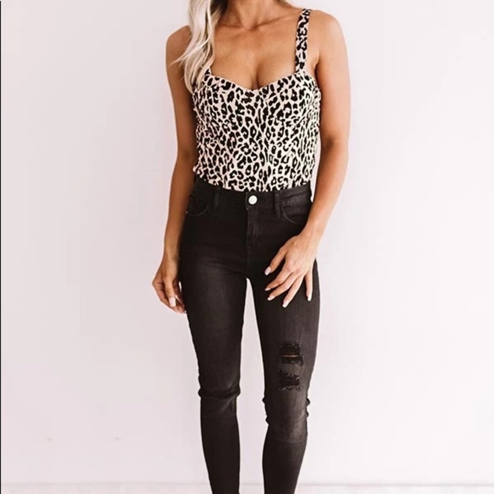 Leopard Bodysuit by Buddy Love